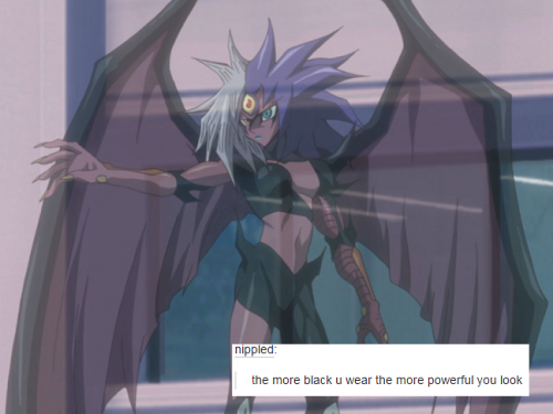 yubelesbian: Yubel + the text post meme.