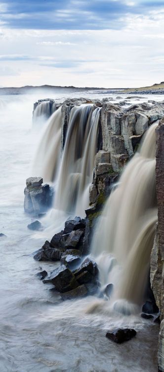 Selfoss Waterfall in nature love