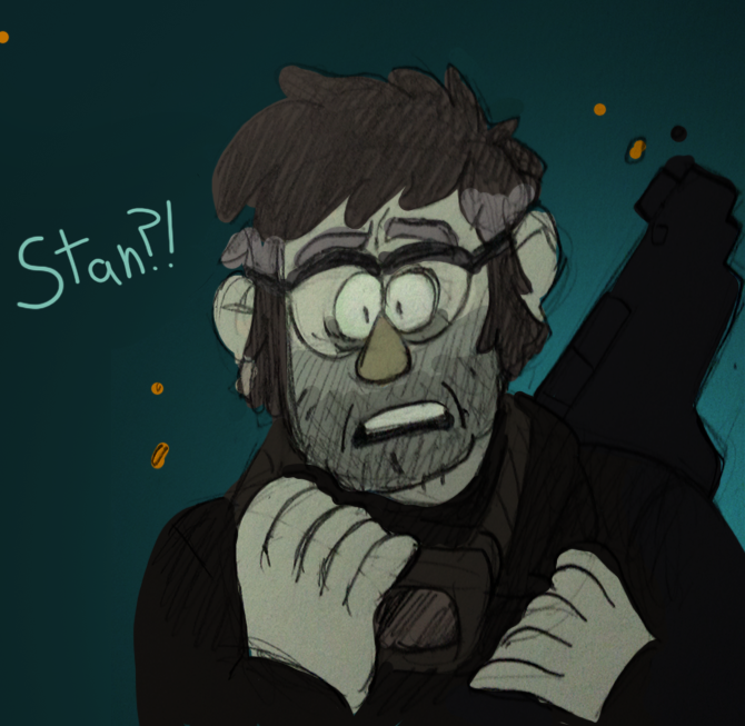 gargrunk:  Their reunion is like 10x more confusing and stressful in this au. I