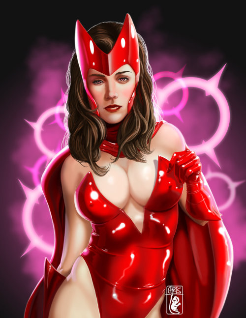 ladiesofmarveldc: Scarlet-final by ~slippyninja