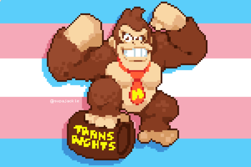 supajackle: TRANS RIGHTS! OKAY!