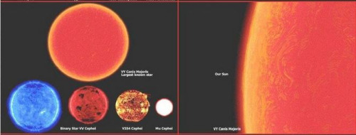 did-you-kno:  Visualizing the Size and Scale of Planets and Starssixpenceee:(Source)
