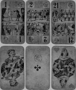 spells-of-life:  French antique playing cards