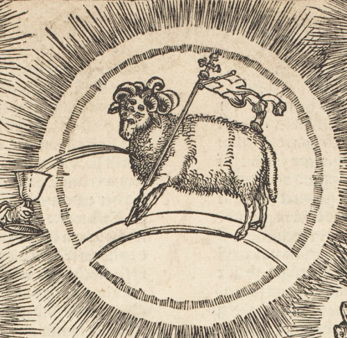 ambivalentcrutch:Albrecht DurerAdoration of the Lamb (detail)