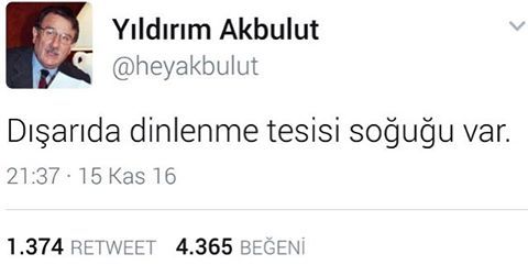 Yıldırim...