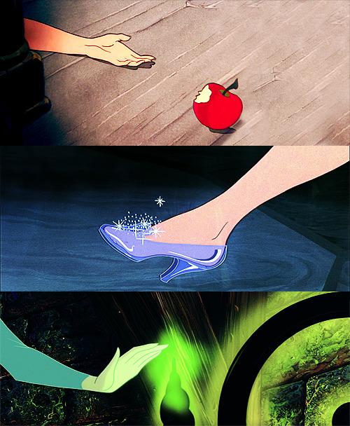 allthecolorsofdisney:  disney princesses + objects 