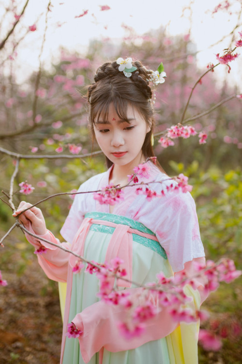 ziseviolet:Hanfu (han chinese clothing) photoset via 微相册