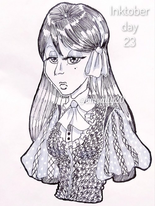 Inktober day 23: Lady