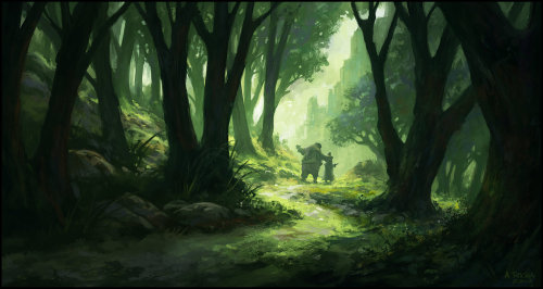 cinemagorgeous:  Artwork by the brilliant Andreas Rocha. 