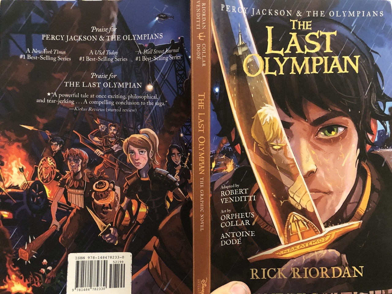 percy jackson graphic novel box set