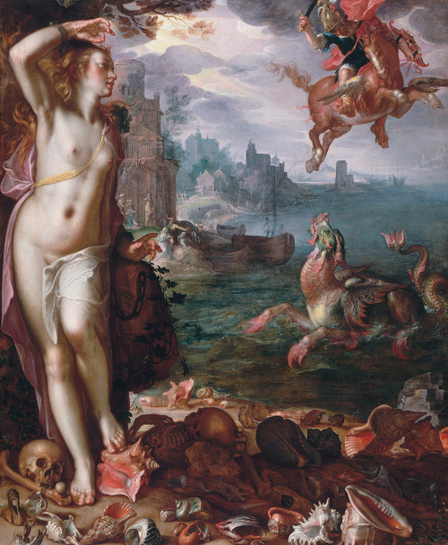 Perseus Releases Andromeda, Joachim Wtewael, 1611. Musée du Louvre, Paris, France.
