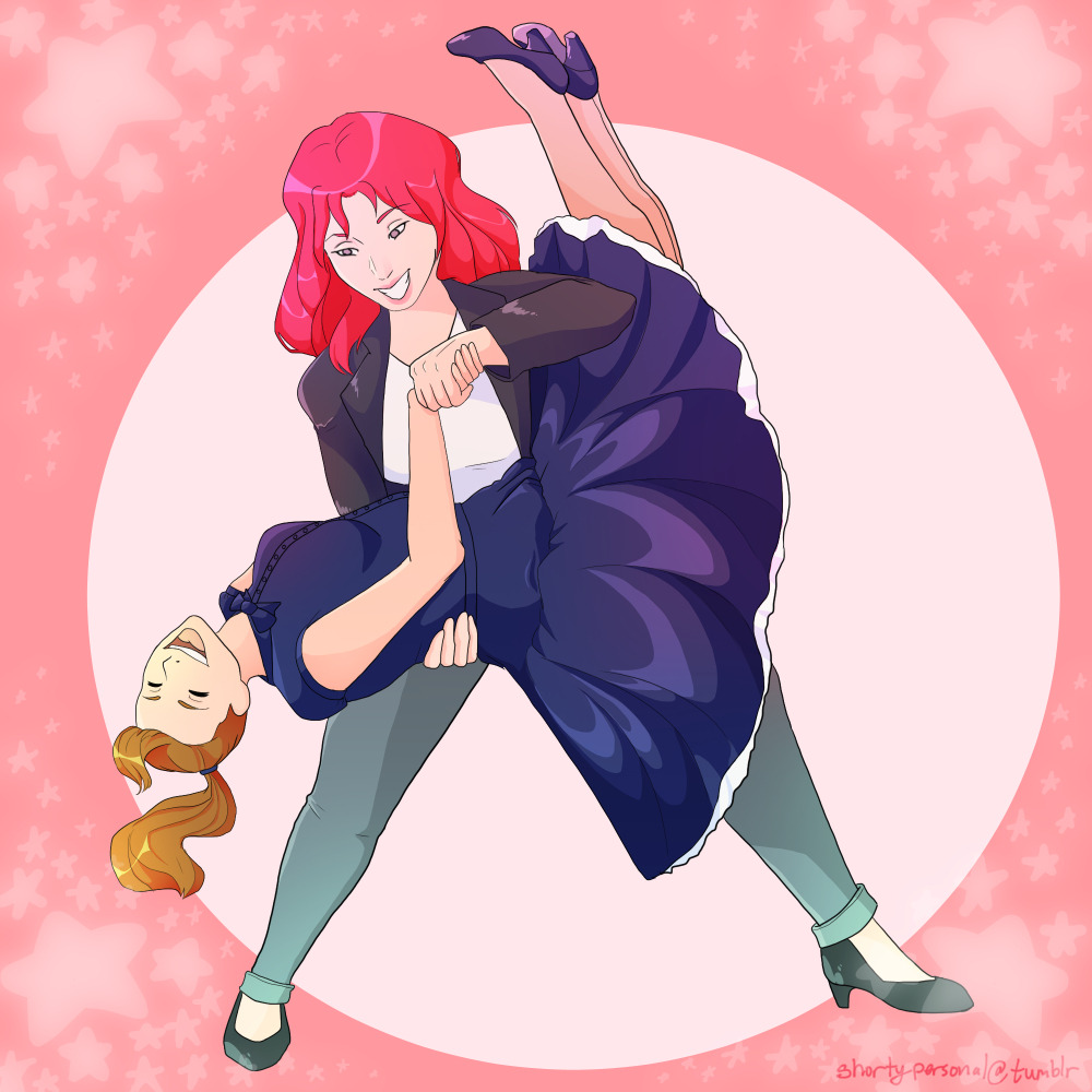 shortypersonal:  Ow my freakin’ hand. I just really wanted to draw Medusa and MC