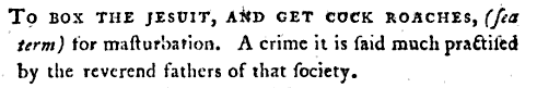 minutemanworld:beggars-opera:Best of A Classical Dictionary of the Vulgar Tongue, 1st and 2nd editio