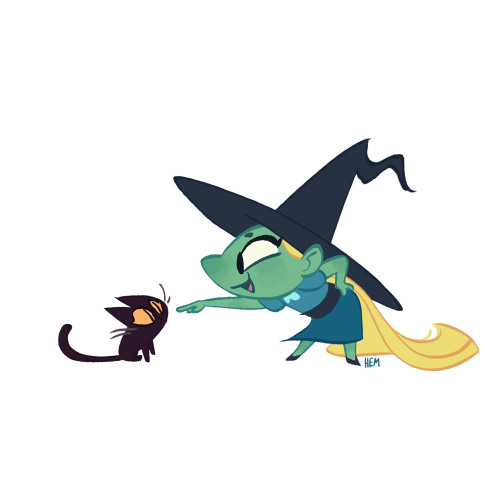 hollisketch: Little Witch Character designs based on my Halloween post :)