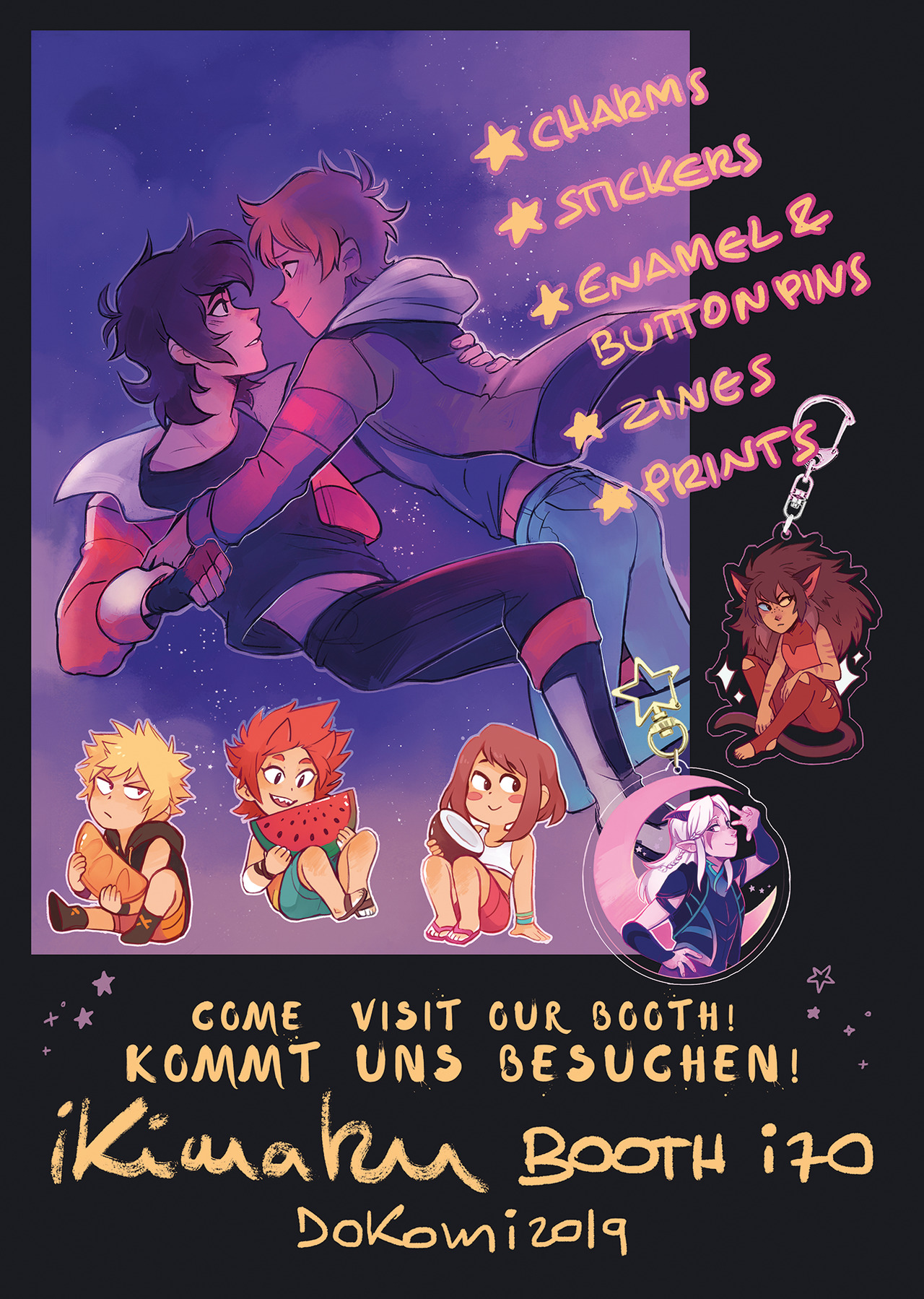 heyy a reminder I’m gonna be at Dokomi con in Düsseldorf and sharing a table with