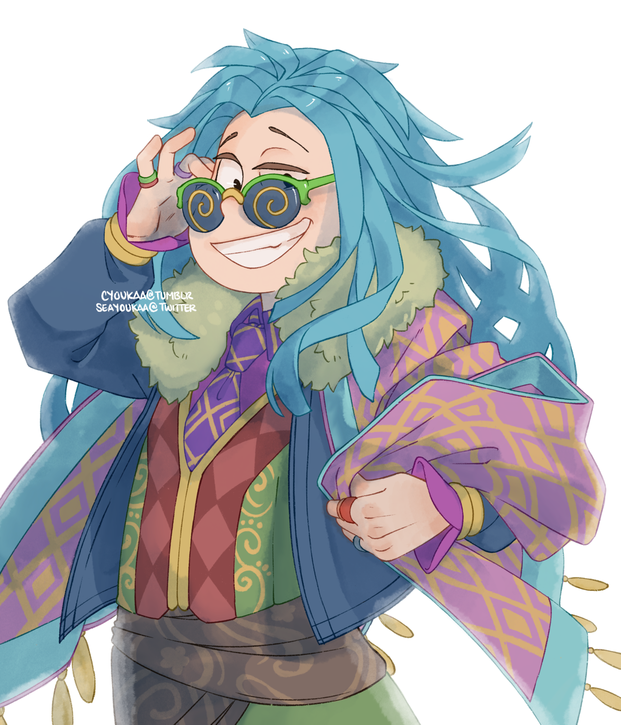 cyoukaa:  i had to draw it. unfortunately.he made me.