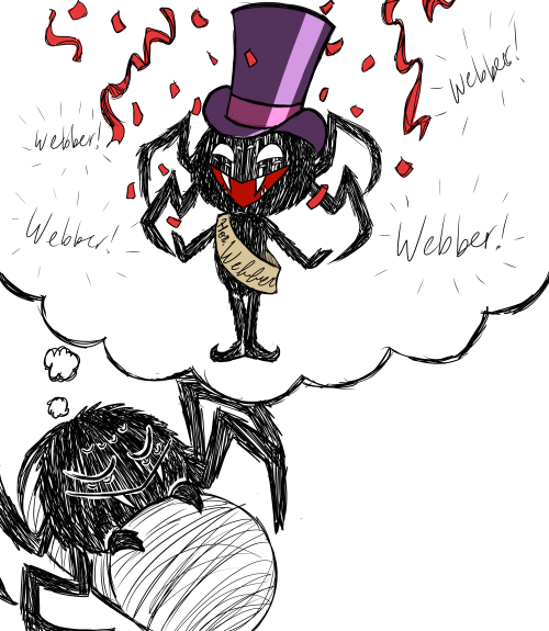 penguinqueen423:Guess who decided to play Don’t Starve: Hamlet as Webber, and ONLY WEBBER.  This is 