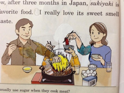 withoutaframe: Highschool student 茶んた makes textbook art fun! new favorite post right here