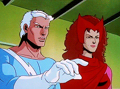 laurakinneys: wanda and pietro maximoff in the x-men: the animated series episode, “family tie