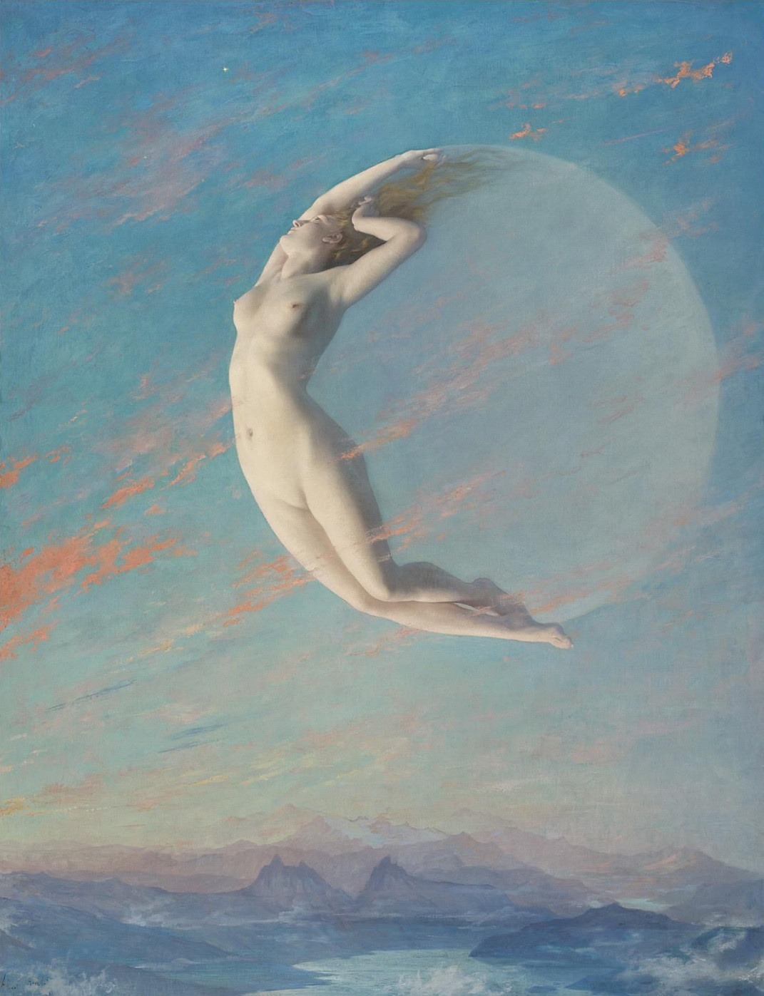 fleurdulys:  New Moon - Albert Aublet 