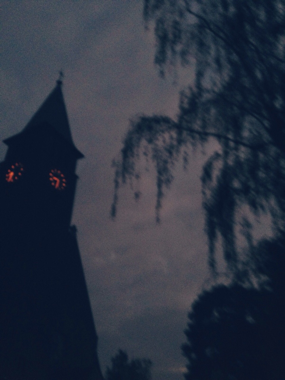 julroses:  The church in my village is ready for Halloween