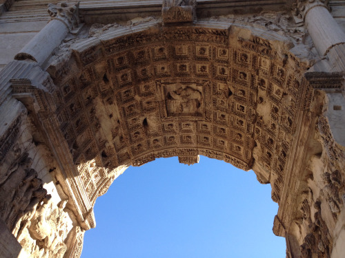 The Arch of Titus and the Arch of Septimius Severus Roman, Imperial Period 