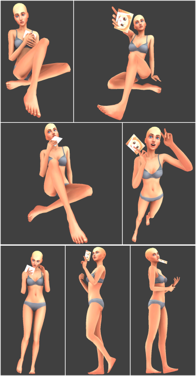 honeyssims4:  HoneysSims4 [HS4] Touching my memoriesYou get:7 single poses 3 couple poses + all in o