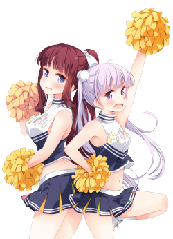 sugoihime:   ❤Transparent Aoba and Hifumi ❤  