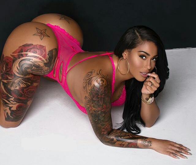 Tatted up Holly