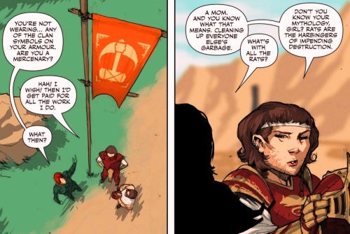 sockich:Tradition? Fuck tradition.Rat Queens #8 by Kurtis J. Wiebe, art by Roc Upchurch