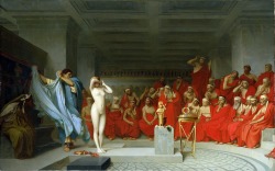 Phryne revealed before the Areopagus (1861) by Jean-Léon Gérôme