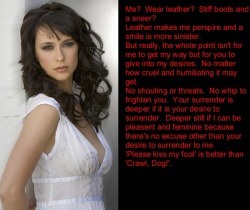 ms-eden-tx:  Yes!   http://chastity-captions.tumblr.com