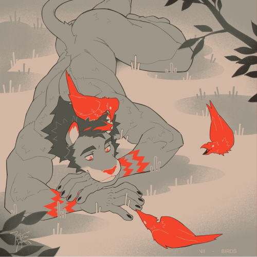 Sketchtober 7 - Birds