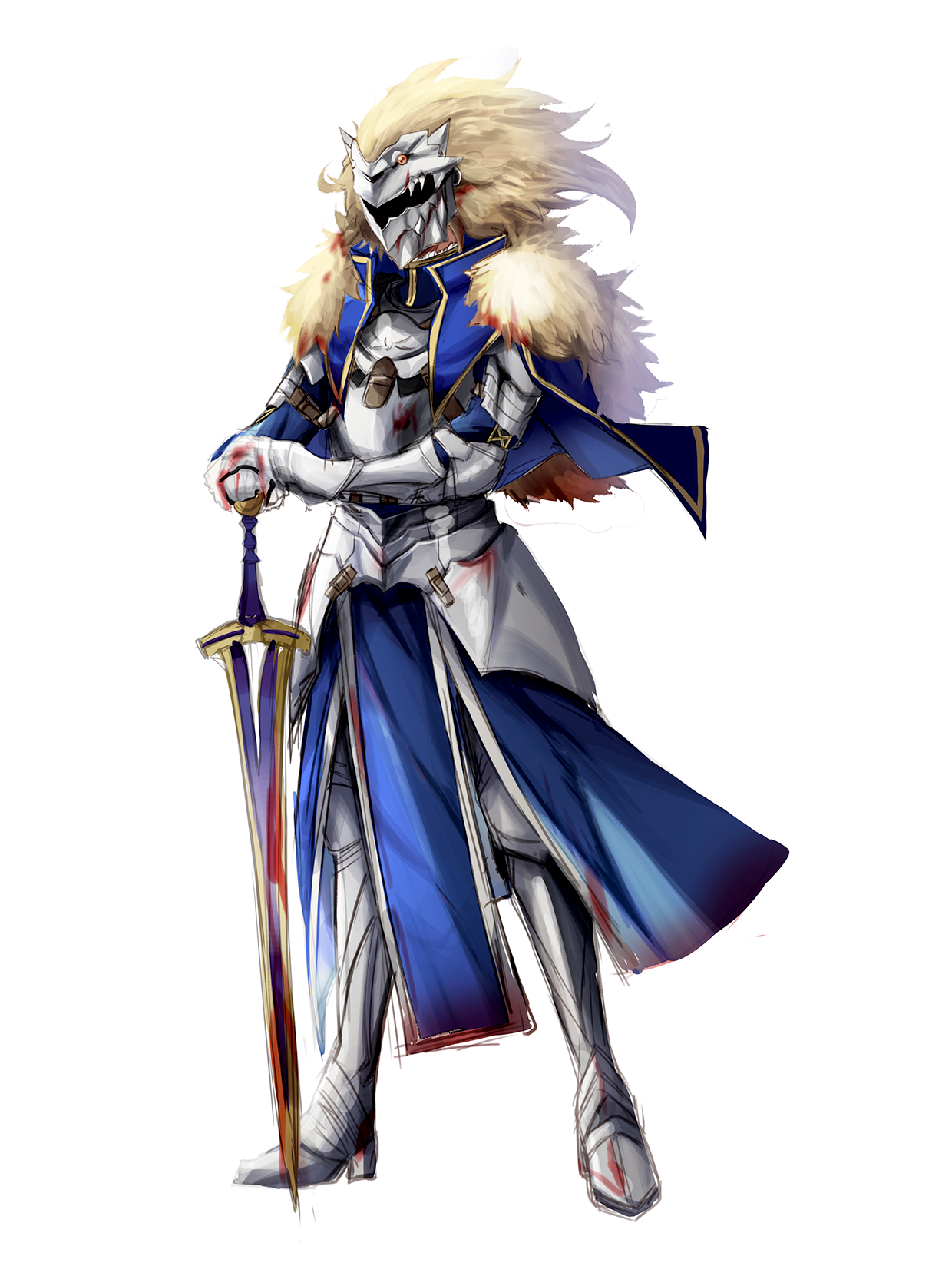 Art blog — I want to draw more armors this year so here’s...