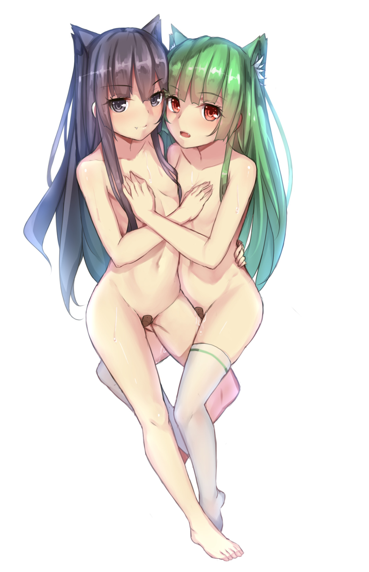 cute-girls-from-vns-anime-manga:    更新姬和琪妮安 by  MusyneXSK   