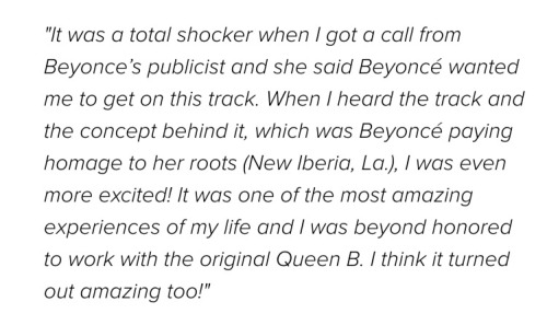 famousbeyoncefans:  Big Freedia on working with Beyonce on Formation (x) 