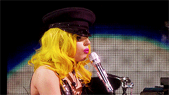 dreamingwithgaga:  Lady Gaga - Speechless (The Monster Ball Tour at MSG) 