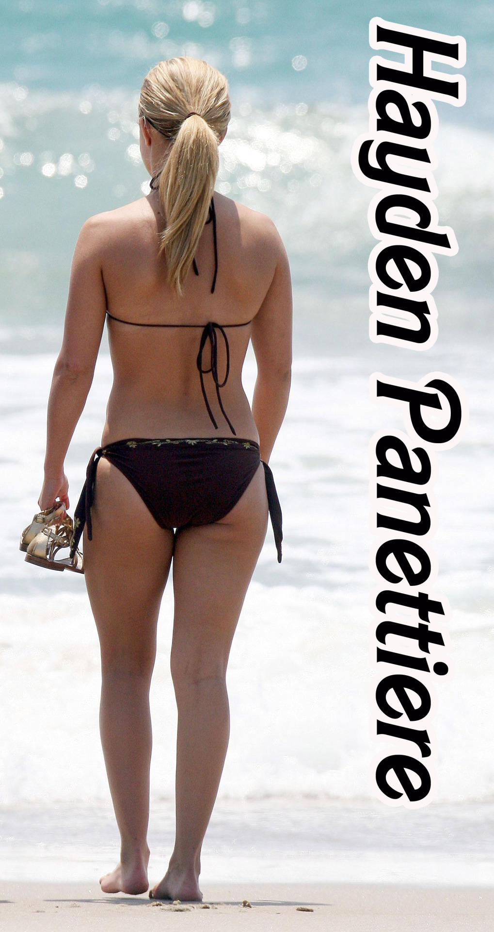 britney-shagwell:  Celebrity Butts in BIKINIS…. Selena Gomez Hayden Panettiere