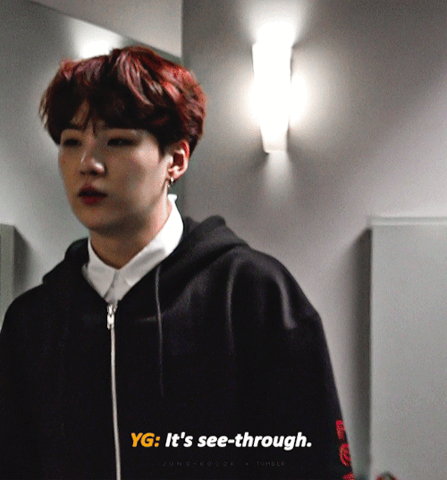 I Will Never Get Over The Way Yoongi Just Froze After Seeing Jungkooks See Through Shirt Lmao