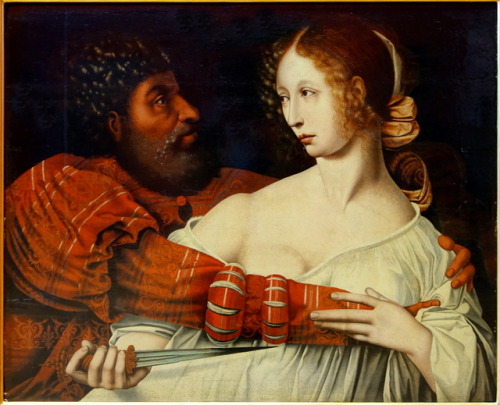 Tarquin and Lucretia by Jan van Hemessen  (c. 1500 – c. 1566) 