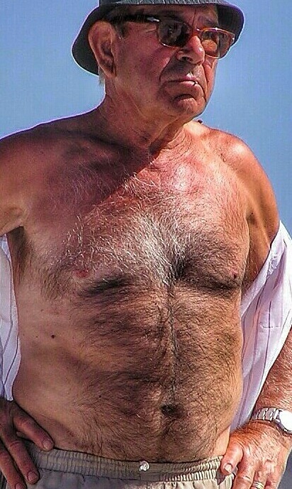 swissone001: swisssilverfox: Beautiful grandpa.Wow Wow Wow! What a beautiful and very hairy grandpa.