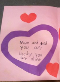 collegehumor:  Child Writes Strange Valentine’s
