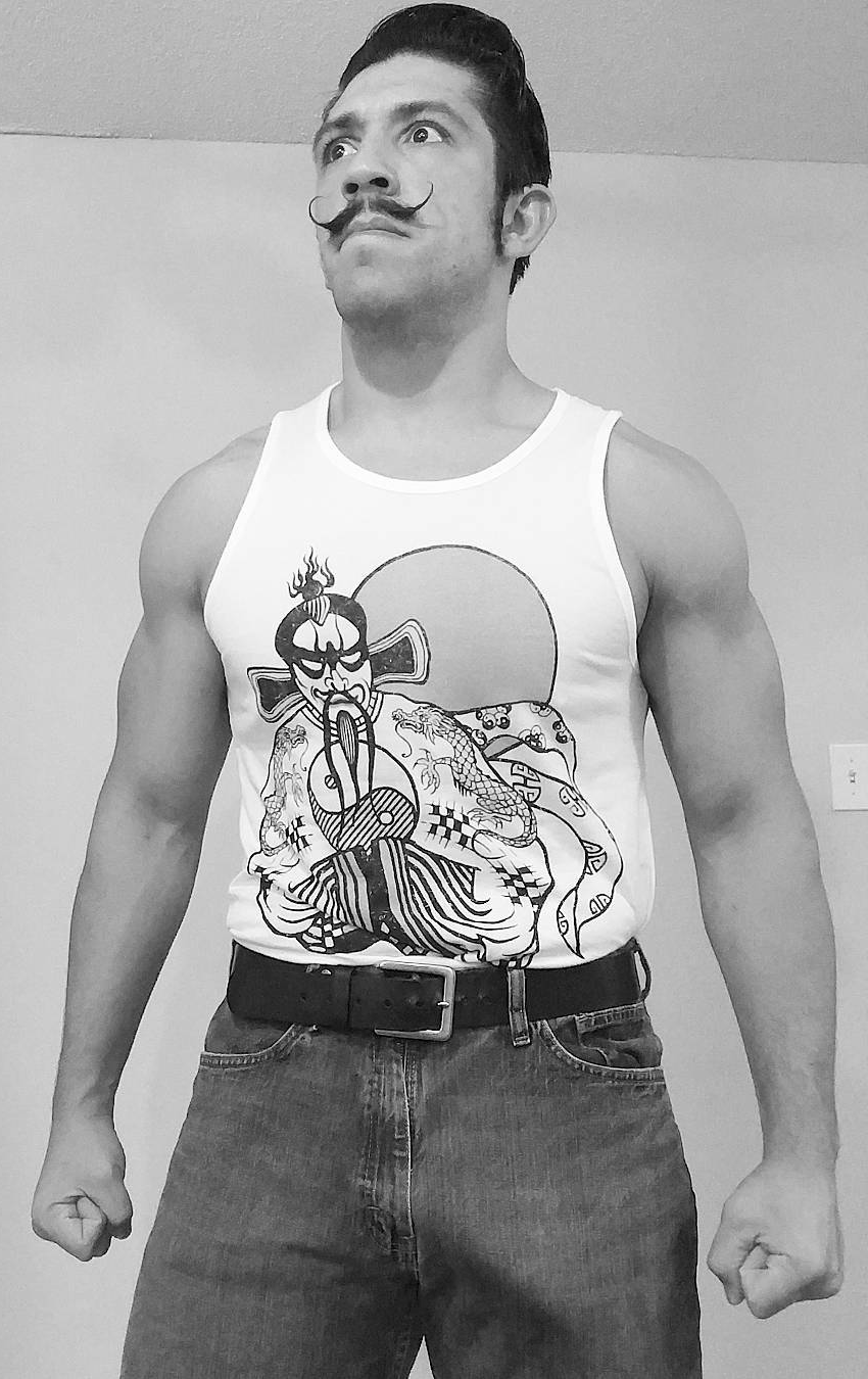 wrestlingsexriot:  He loves to show off his cut cock