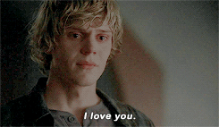 thedailylovejournal:   Find someone who loves you like Tate loved Violet  — Evan Peters  