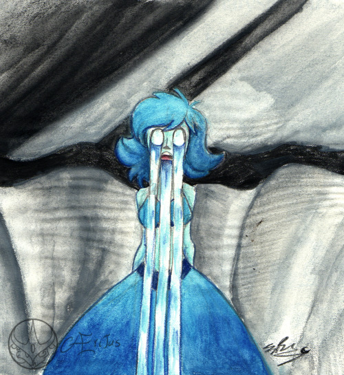 aeritus-art:  One of the best visual from the show imhoI shoudl really practice more with watercolors, they’re good.Aeritus