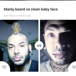 Vote If Your Human&Amp;Hellip;   #Keep The #Beard #Manlybeard #Vs #Cleanbabyfaced