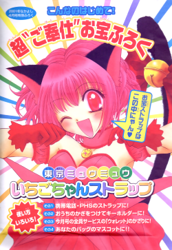 hikayagami:  Front cover of the Mew Ichigo