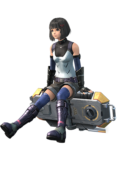 streetsahead99:  Elma, Tatsu, and Lynlee art from Xenoblade Chronicles X. 