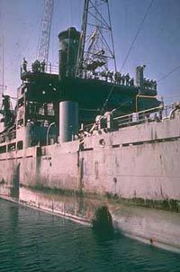 peashooter85:The USS Liberty Incident,The USS Liberty was a technical ship designed to tap into and 