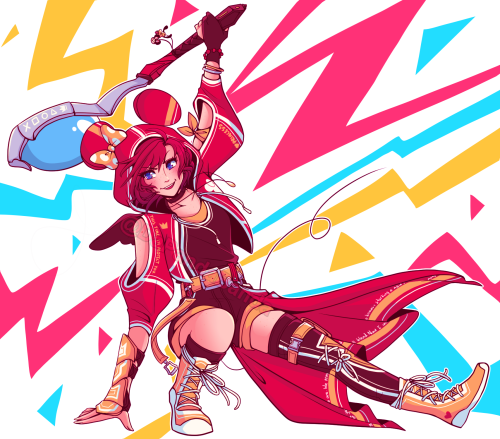 destiny-islanders:I just had to complete the Star Smash trio with Kairi UuU